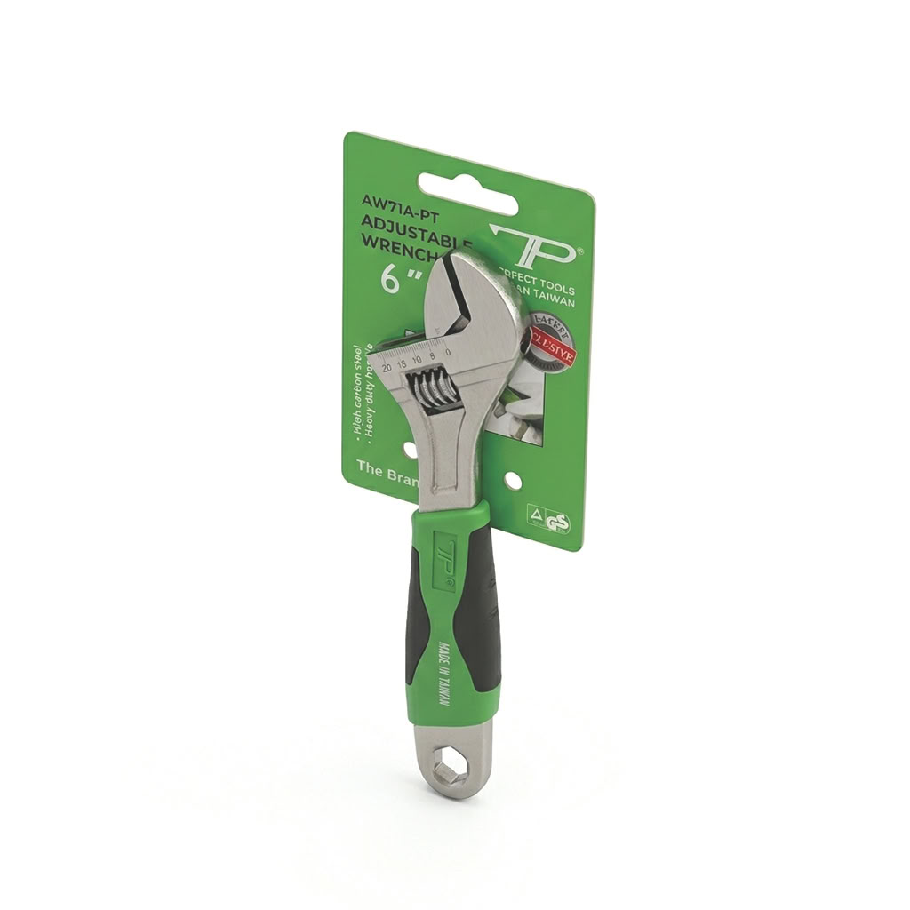 ADJUSTABLE SPANNER - [H/DUTY] 6" PERFECT TOOLS AW71A