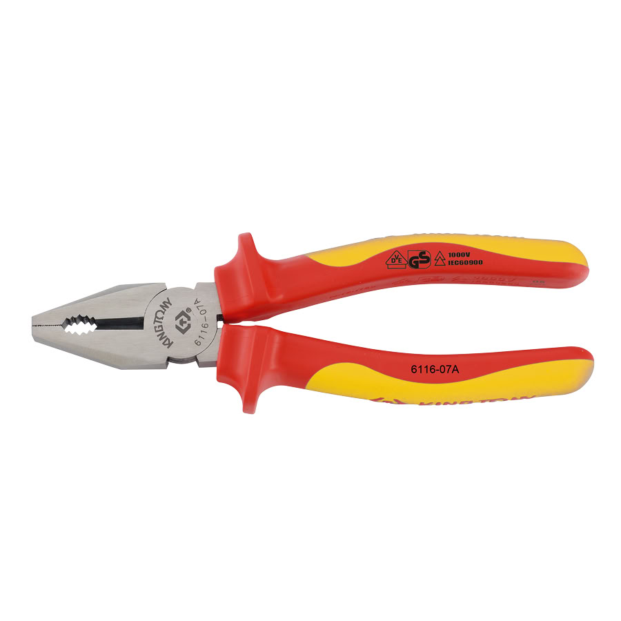 COMBINATION PLIER - ELECTRICAL [1000V] 8" KINGTONY 6116-08A