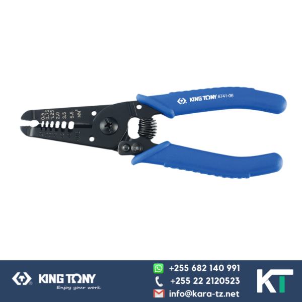 King Tony Wire Stripper and Cutter [6" size]