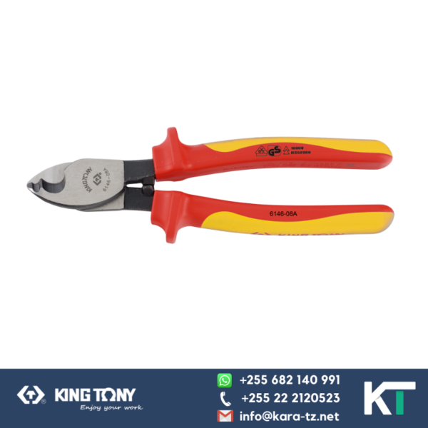 King Tony Cable Cutting Plier-Electrical [1000V]- VDE Insulated