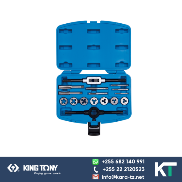 King Tony Tap & Die Set-Metric 16 pcs
