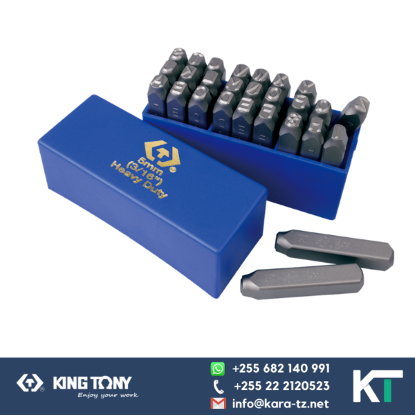 King Tony Letter Punch Set A - Z (27 pcs)