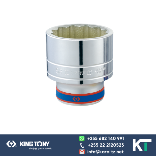 King Tony Socket Spanner 12 PT-Chrome