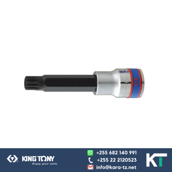 King Tony Bit Socket 1/2" Dr Splined Head (M8, M10, M12)