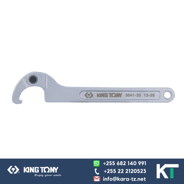 King Tony Adjustable Hook Spanner
