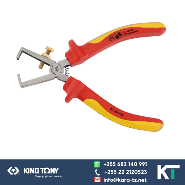 King Tony Wire Stripper Plier Type-Electrical [1000V, 9 inches]
