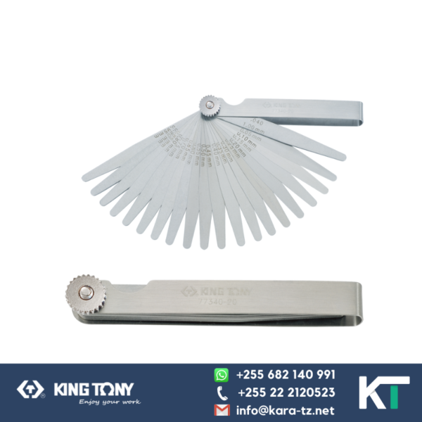 King Tony Feeler Gauge-20 blades [0.05 ~ 0.1mm]