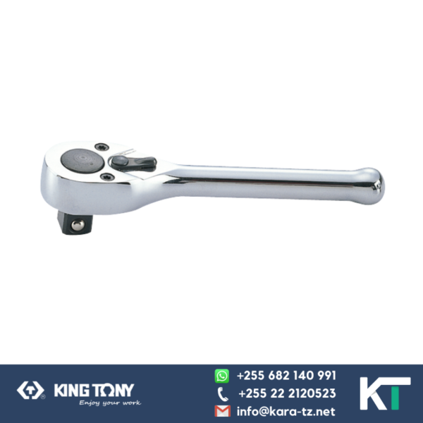 King Tony Ratchet Spanner - Min Chrome Grip [3/8"Dr. X 5"]