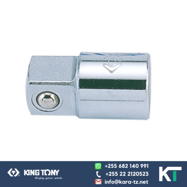 King Tony Adapter M/F-Chrome [1/2"F - 3/4"M]