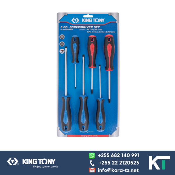 King Tony Screw Driver Set [6 pcs]