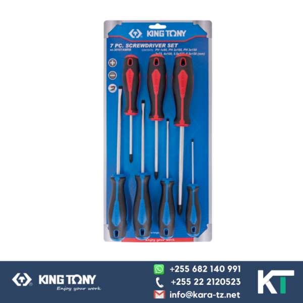 King Tony Screw Driver Set (14A1 ,14A2) Series [7pcs]