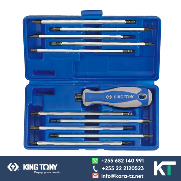 King Tony Screw Driver Set-Reversible(2 way)- [11 pcs] Set