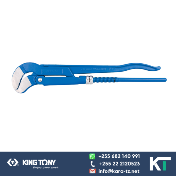 King Tony Pipe Wrench -S Type Self Crimping [Kasuku Type]