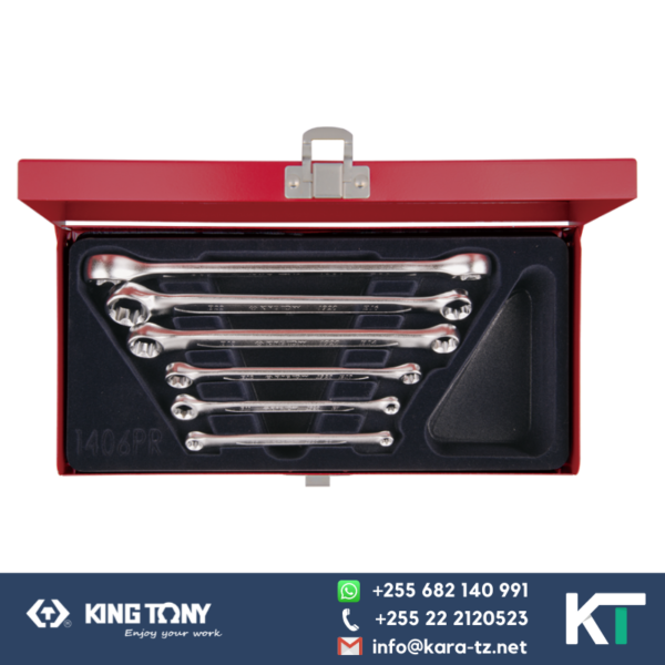 King Tony Star Box End Spanner Set [ 6 PCS,  E6-E24]