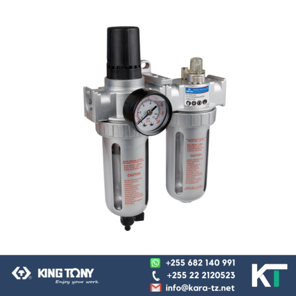 King Tony Air Filter Regulator(Air Lubricator)- FLR 1/2"