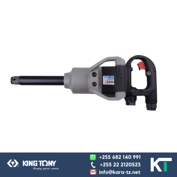 King Tony Pneumatic Impact Wrench-Twin Hammer Short Shaft [ 1"Dr, 2000Ft/lbs]