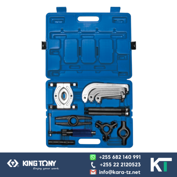 King Tony Hydraulic Gear Puller-10 tons [ 25 PCS, 75 - 105mm]