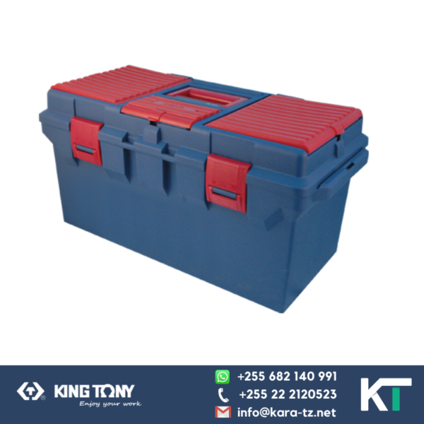King Tony Empty Tool Box - Plastic with Tray