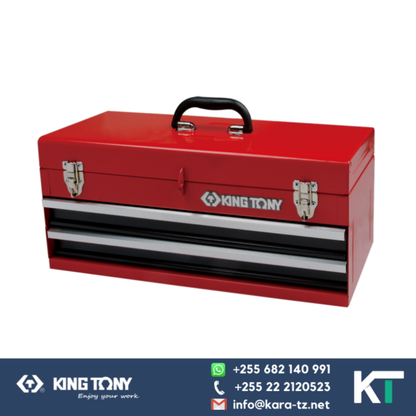 King Tony Empty Too Chest with Sliding Drawer and Top Tray [ 2 Drawers]