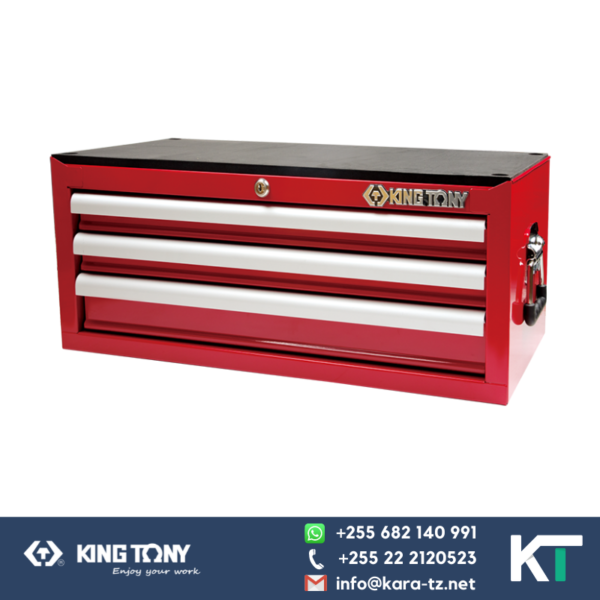 King Tony Empty Tool Chest with Front Sliding Drawers Only [3 Drawers ]