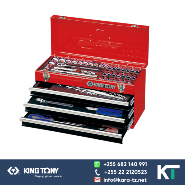 King Tony Complete Tool Chest - 3 Drawers [ 69 Pc Set ]