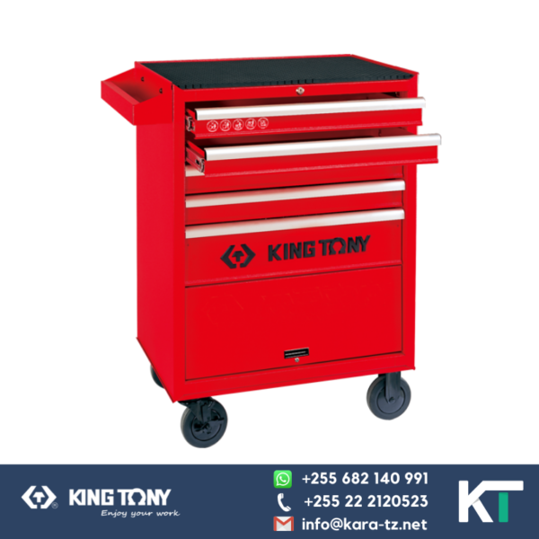 King Tony Empty Tool Trolley(Ball Bearing Type Tool Trolley) [ 5 Drawers]