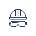 Safety gear icon