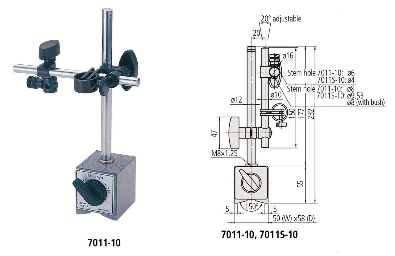 Mitutoyo Fine Tune Magnetic Stand