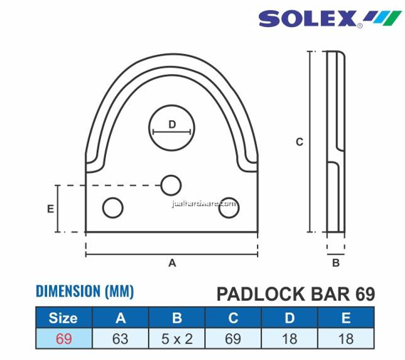 Padlock Bar 69