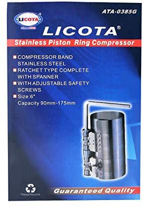 Licota 6" Piston Ring Compressor