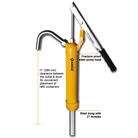 Heavy Duty Hand-Operated Barrel Pump