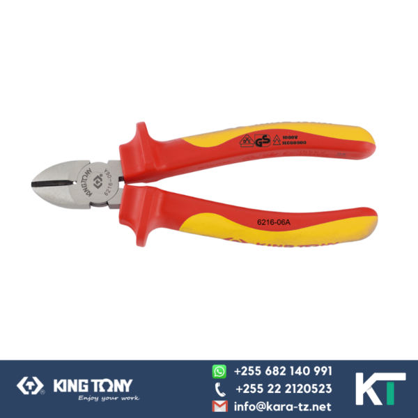 Side(Diagonal) Cutting Plier-Electrical VDE Insulated [1000V]- [6 inch]