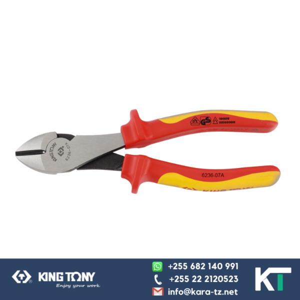 Heavy Duty Side Cutting Plier-VDE Electrical Insulated [1000V, 7"]