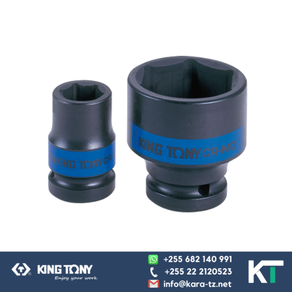 Impact Socket 6 PT - Black