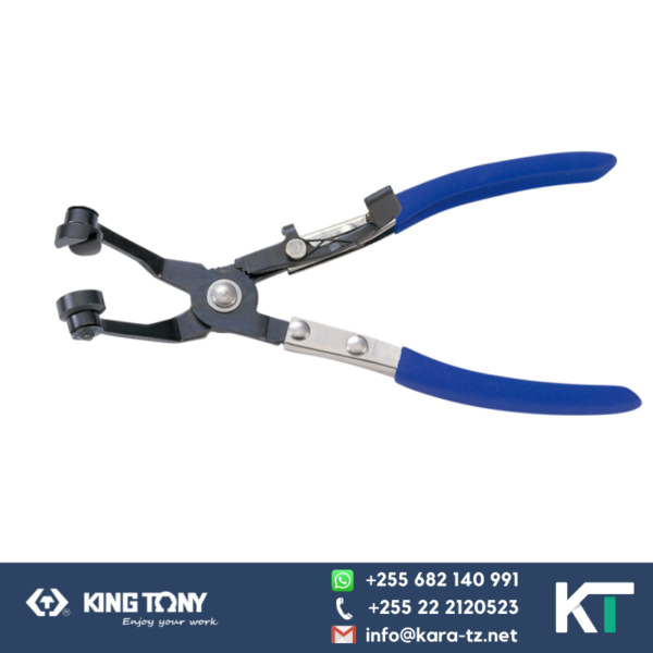 Hose Clamp Plier - Curved [8.5" Long]