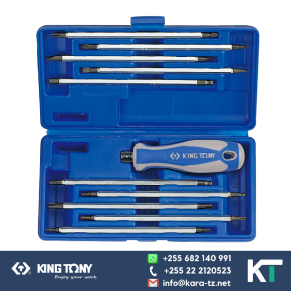 Screw Driver Set-Reversible(2 way)- [11 pcs] Set