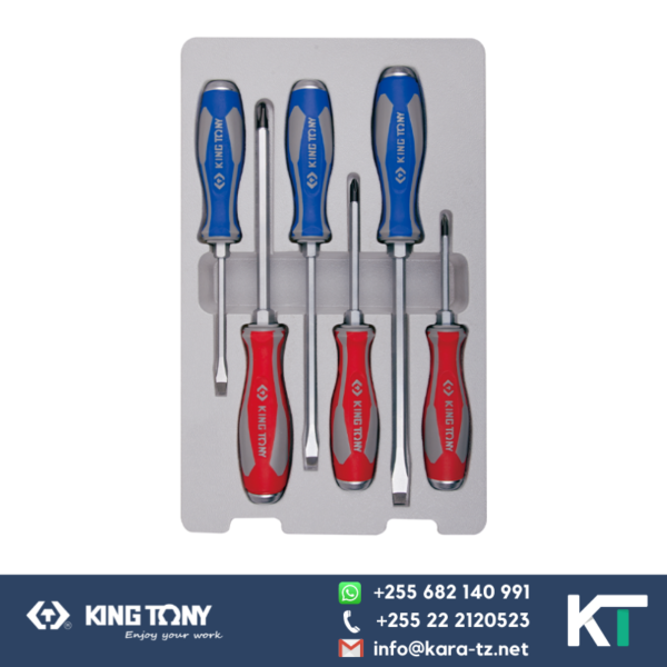 Screw Driver Set Heavy Duty (Go Thru Screwdriver Set) [6 pcs]