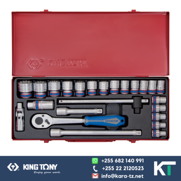 Spanner Set-24pc -12PT-[1/2"Dr, 10-32mm]