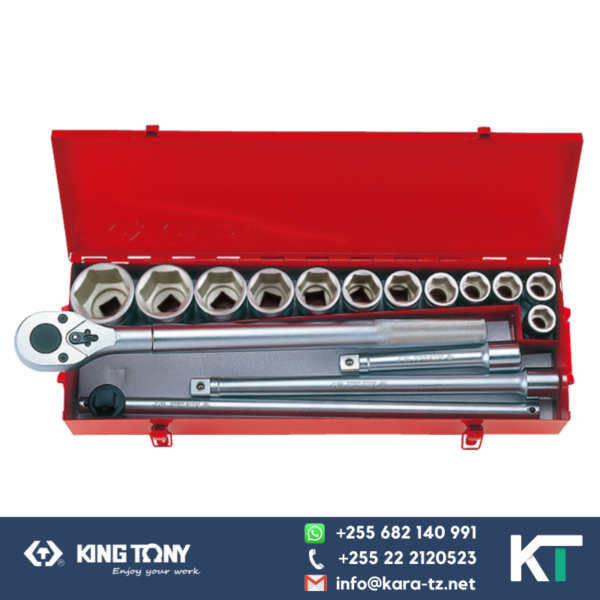 Socket Spanner Set-16 PC - 6 PT [3/4"Dr, 21-50mm]