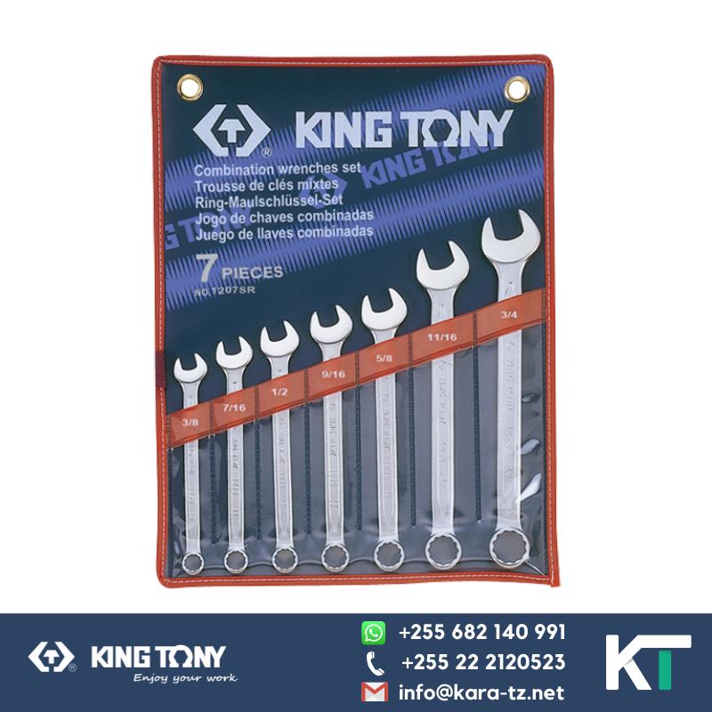 Spanner Set [7 PCS, 3/8" - 3/4"]