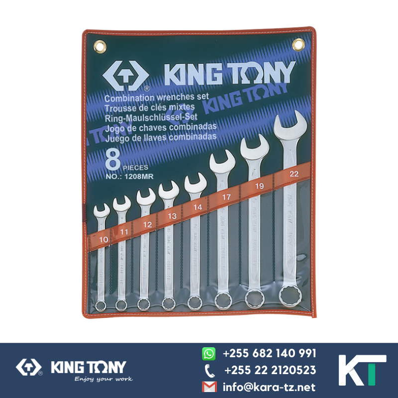 Spanner Set [ 8 PCS, 10 - 22mm]