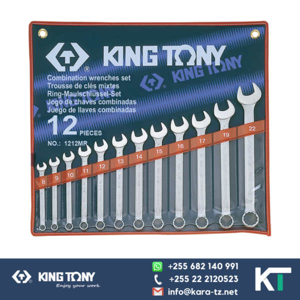 Spanner Set [12 pcs, 8 - 22mm]