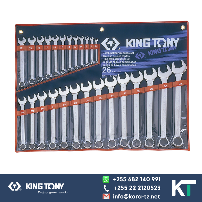 Combination Spanner Set [ 26 PCS, 6 - 32mm]