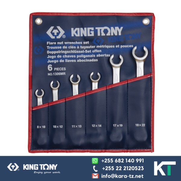 Spanner Set [ 6 PCS, 8-22mm]