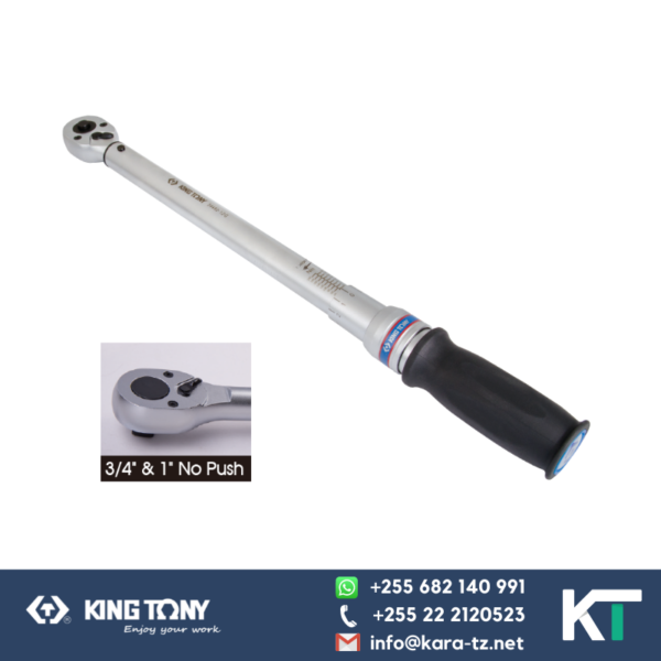 Heavy Duty Adjustable Torque Wrench-Rubber Grip